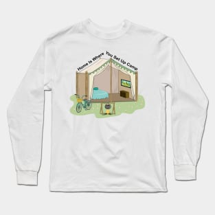 Camping Long Sleeve T-Shirt